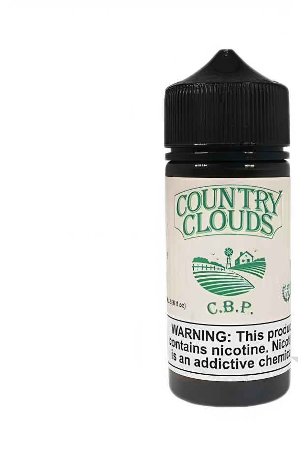a bottle of vape liquid