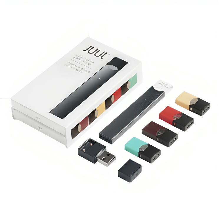 a box with different colored objects