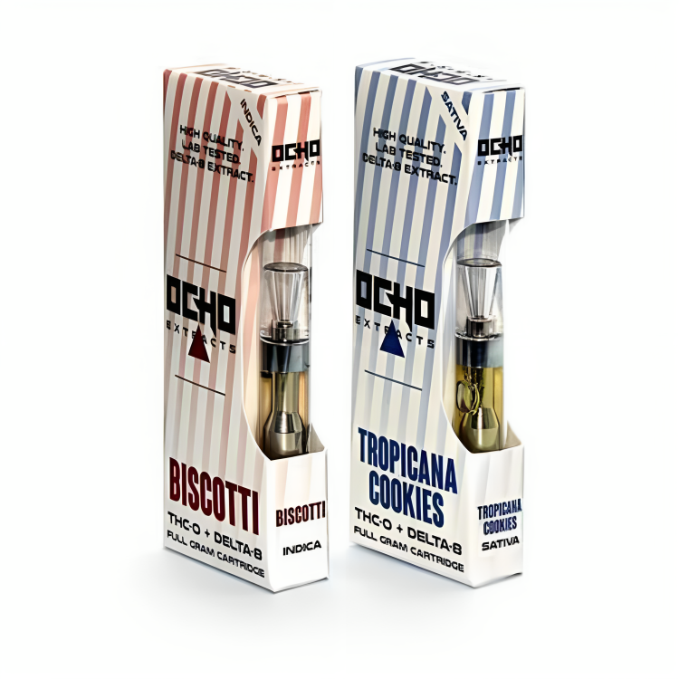 two boxes with a clear tube