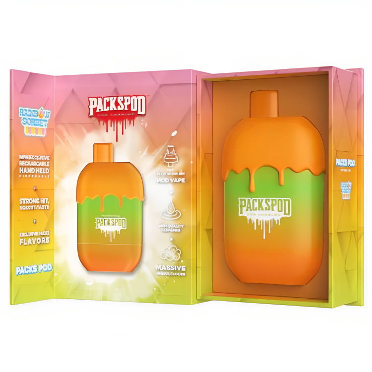 a box with a container of liquid in it