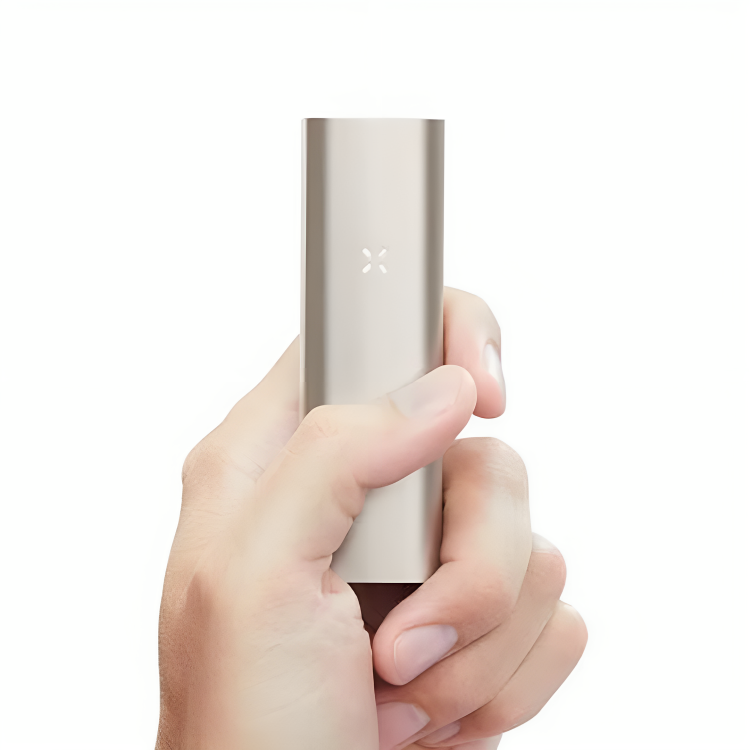 a person holding a object