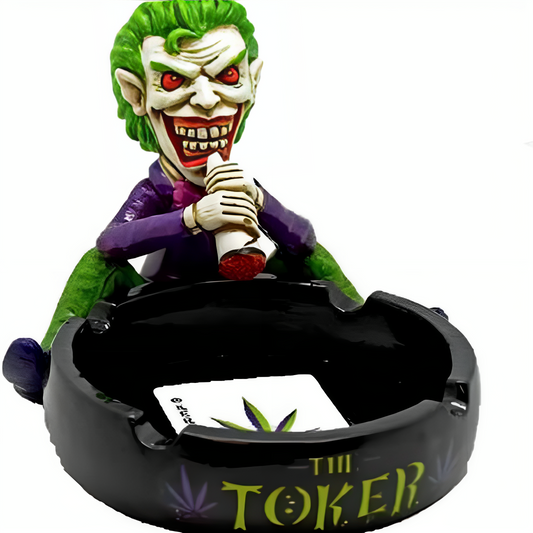 joker with ashtray