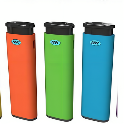 a group of lighters in different colors