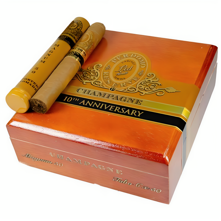 a cigars on a box