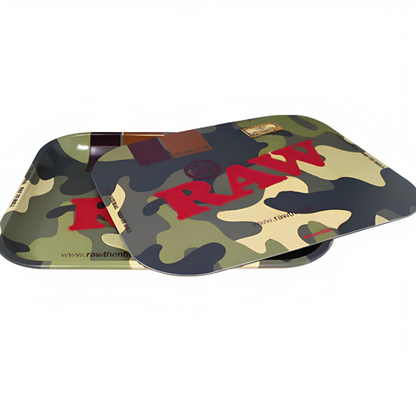 a trays with camouflage pattern