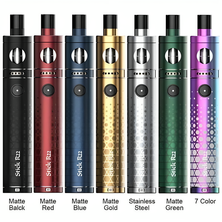 a group of colorful vape